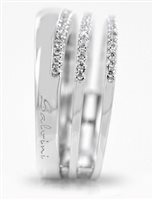 Ring Salvini Woman Euforia in White Gold Diamante 20071543-15 - 20071543-15